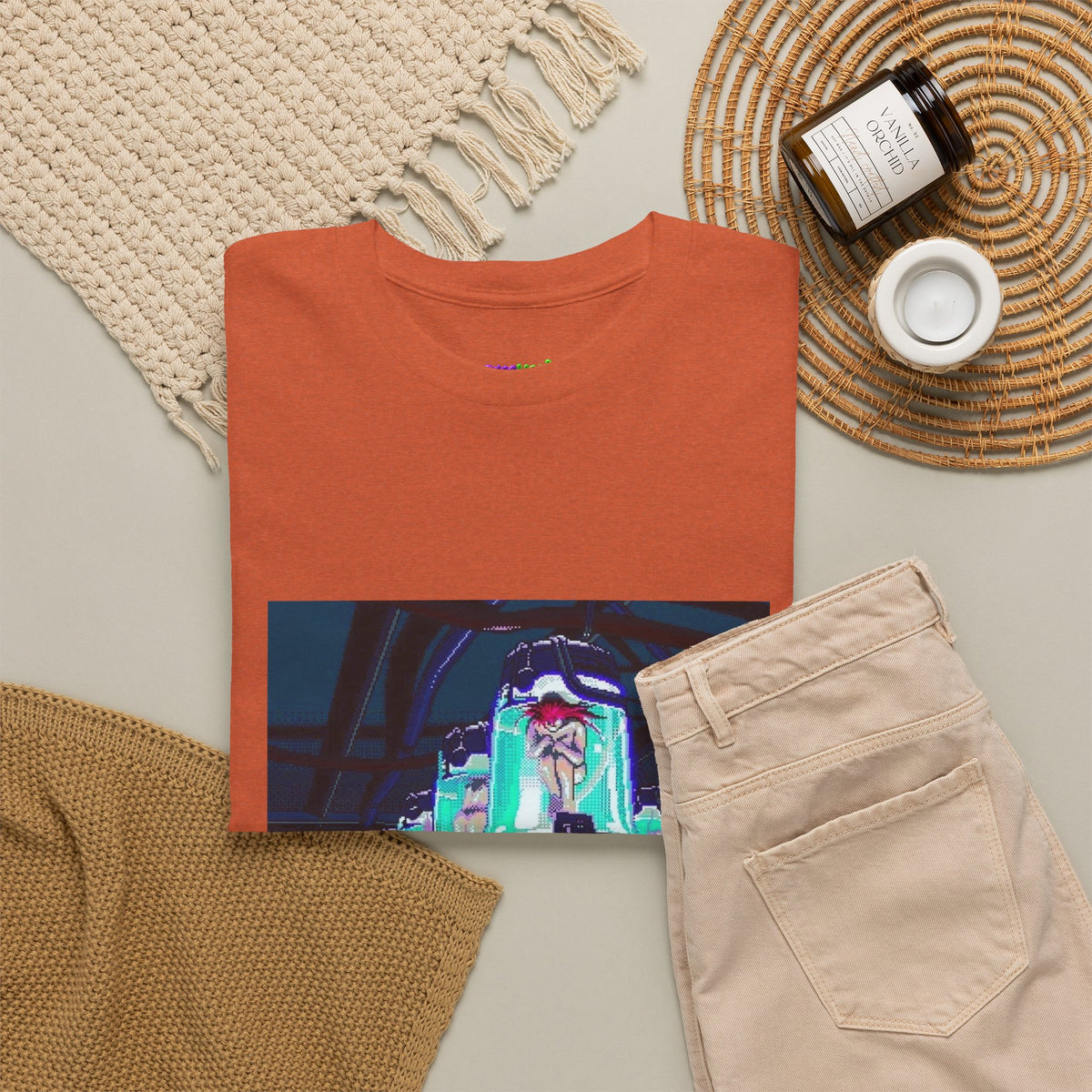 Cyanogenic Text Graphic Tee