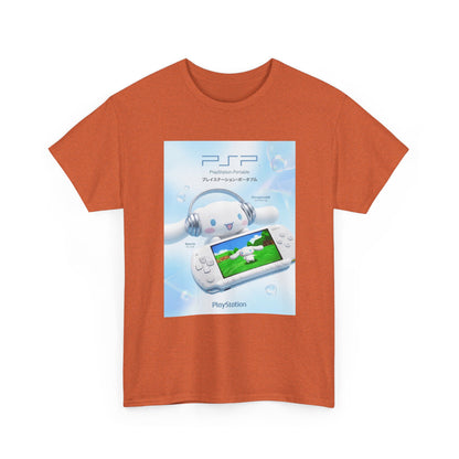 Cinnamoroll Gaming On A Portable Console