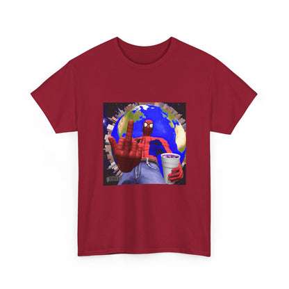 Spider-Man Flipping Off The World Tee