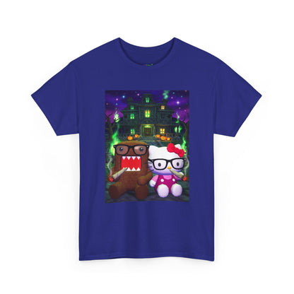 Neon Leaf Whisper Graphic Tee