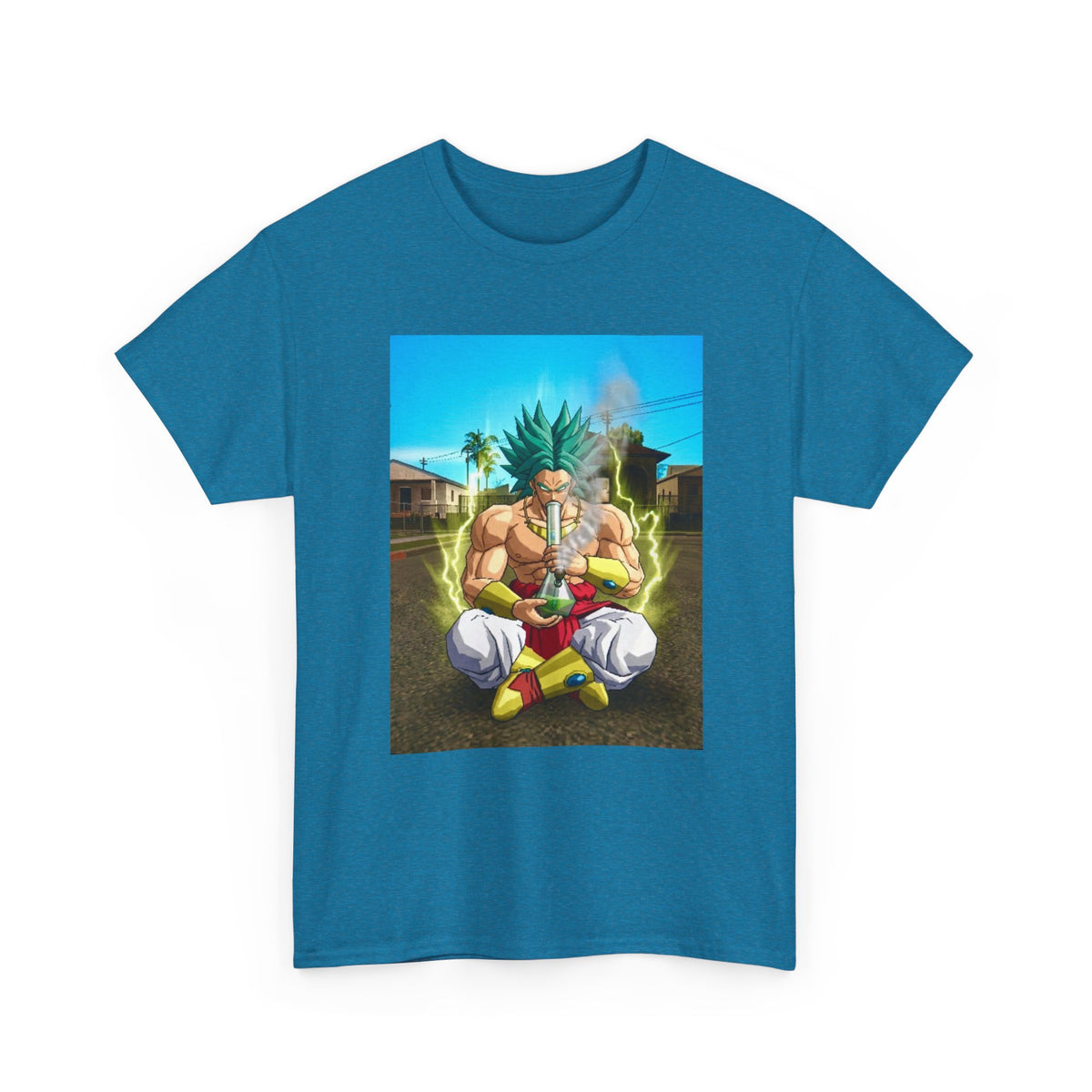 Legendary Saiyan Taking A Bong Rip Tee