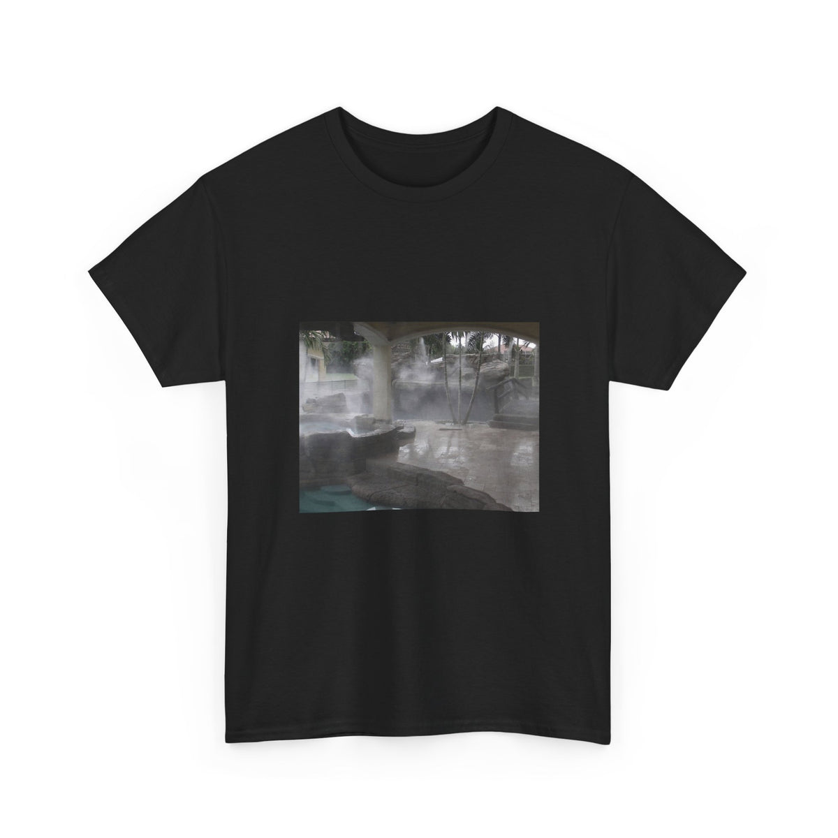 Neon Resin Flow Graphic Tee