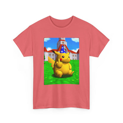 Salty Pikachu Giving The Middle Finger Tee