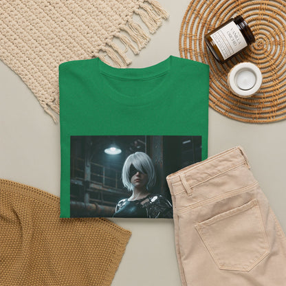 Android In Melted Chrome Cyberpunk Tee