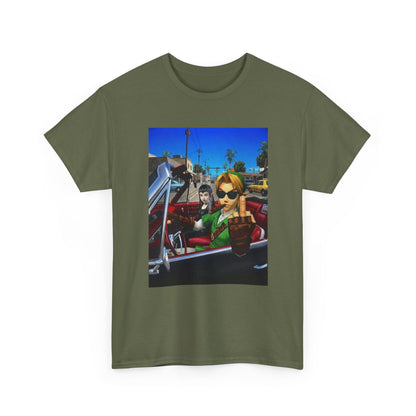 Link Flipping The Bird In Convertible Tee