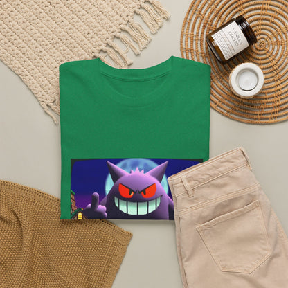 Gengar Flipping Off Villager Tee