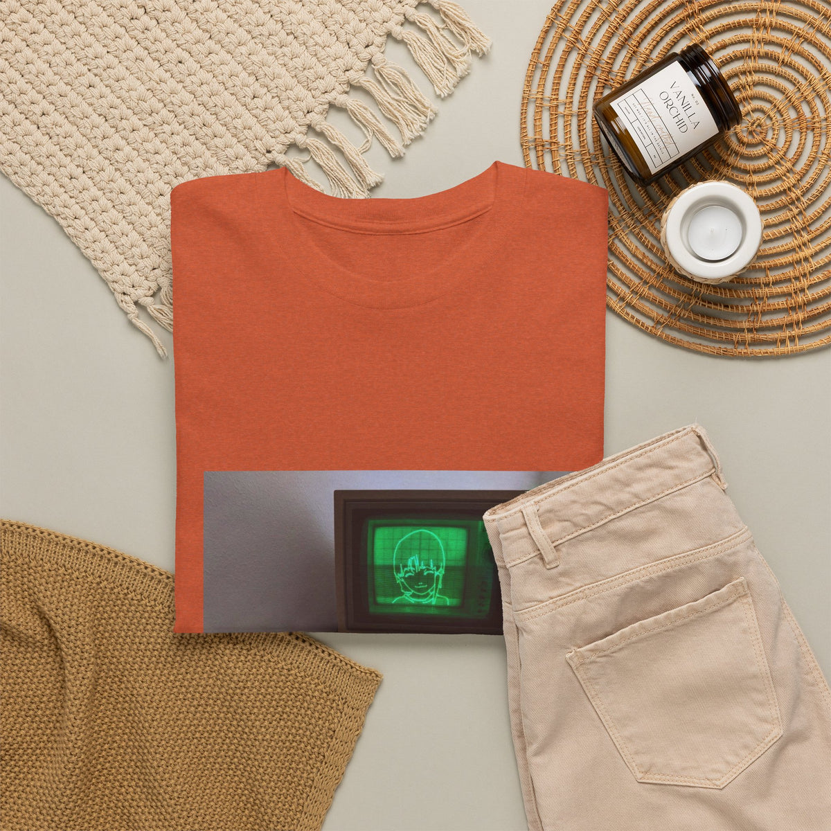 Vivid Hemp Horizon Graphic Tee
