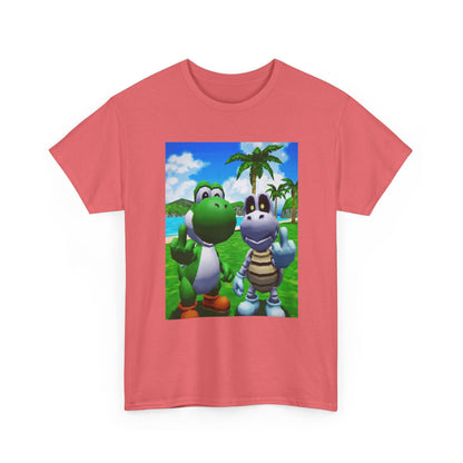 Yoshi and Dry Bones Flipping Off (Design 4)