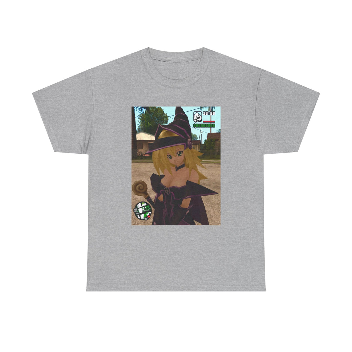 Dark Magician Girl In San Andreas Tee (Design 2)
