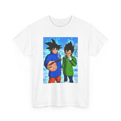 Goku and Vegeta Chillin' On Ice