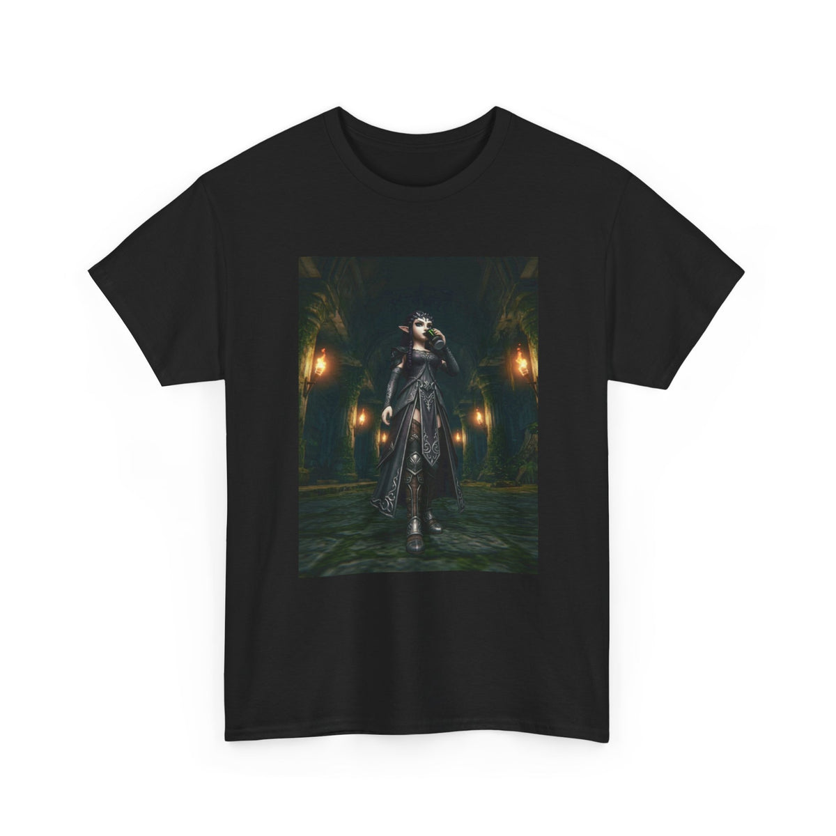 Dark Elf Warrior Energy Boost Tee