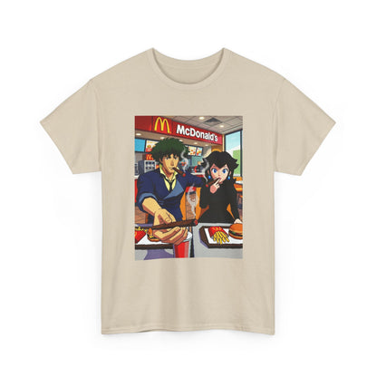 Spike and Bowsette Fast Food Smoke Session Tee