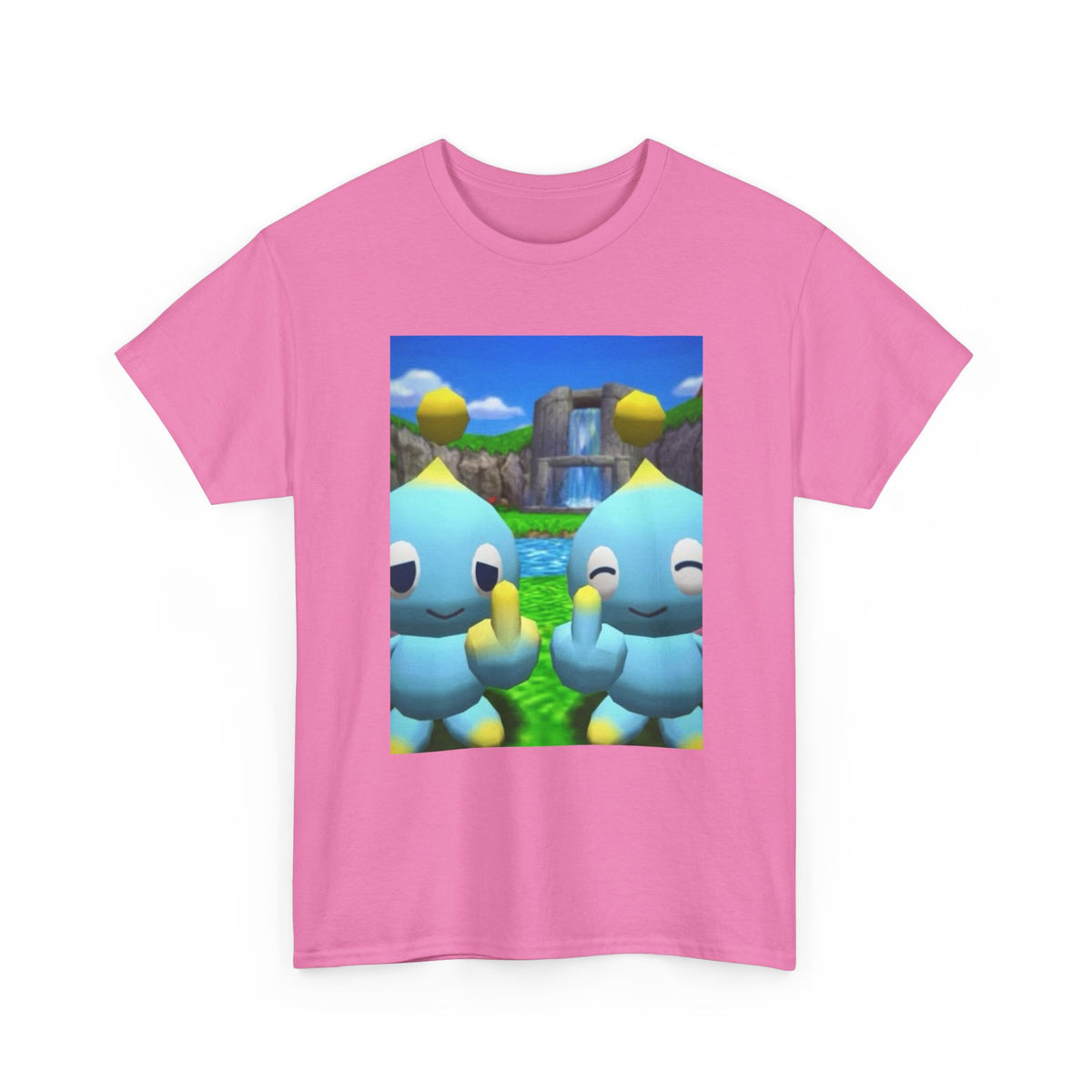 Chao Flipping The Bird Tee