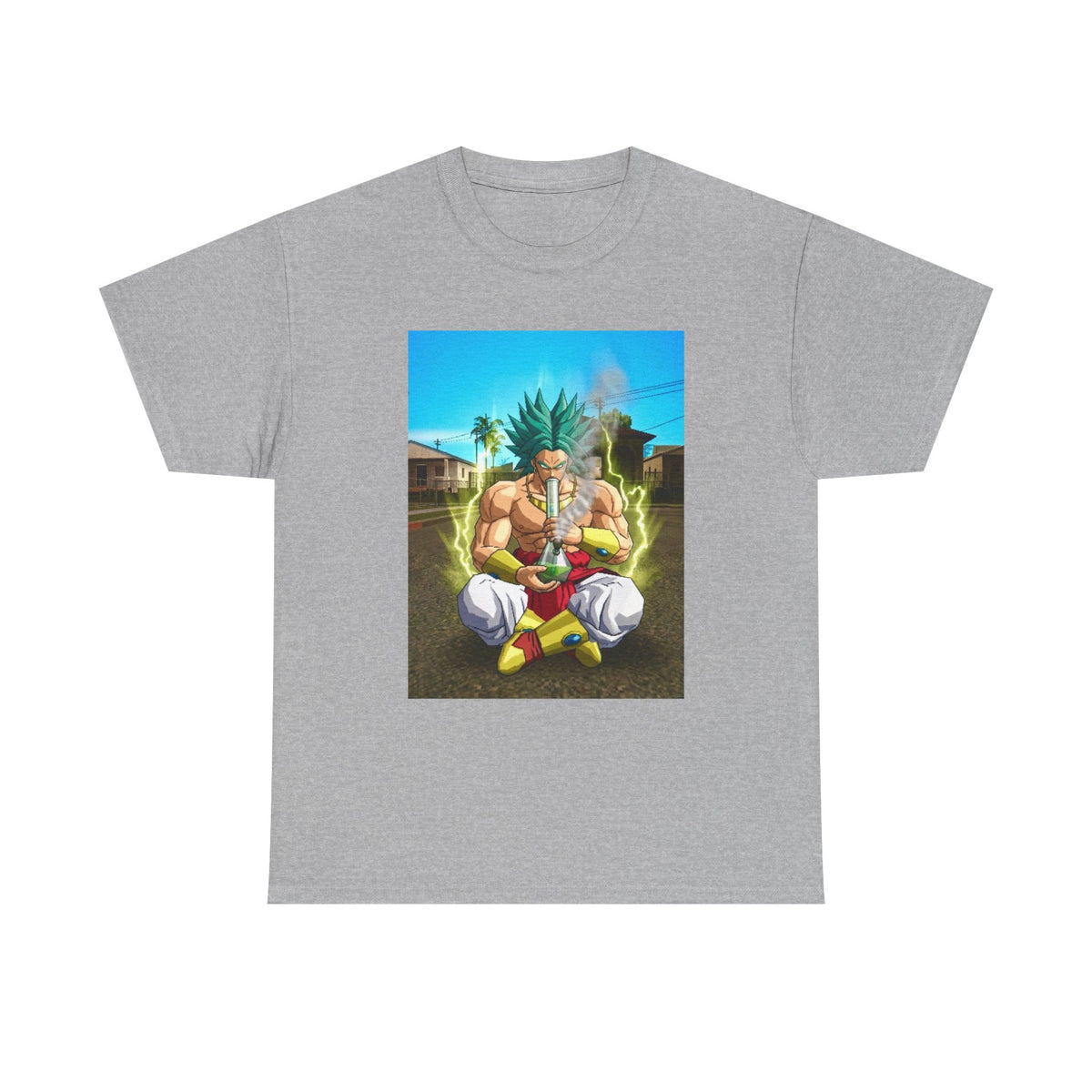Legendary Saiyan Taking A Bong Rip Tee