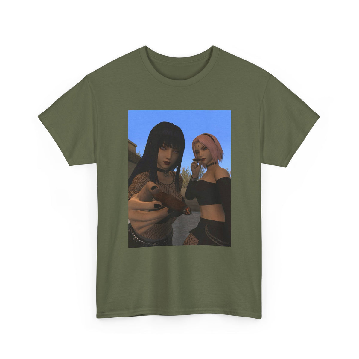 Anime Girls With Blunts Tee