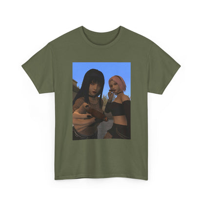 Anime Girls With Blunts Tee