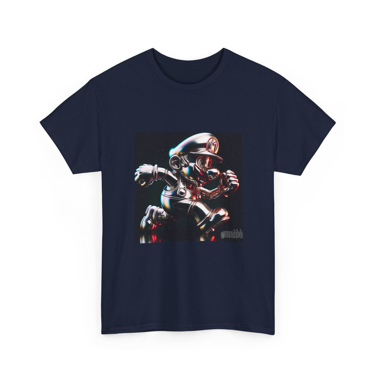 Chrome Plated Mario Running