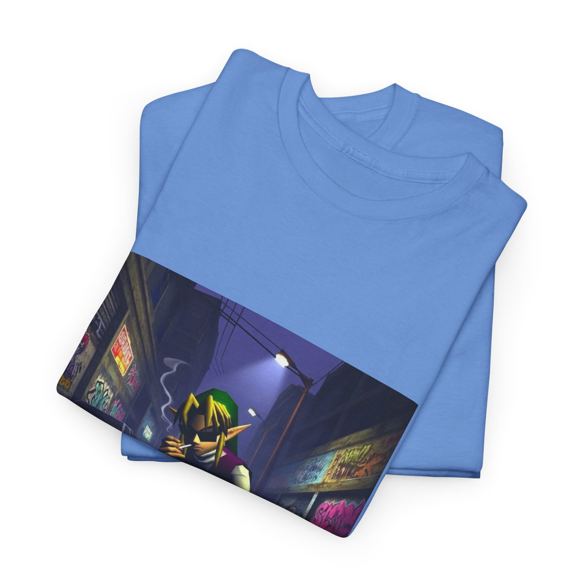 Streetwise Elf Smoking In Alley Tee