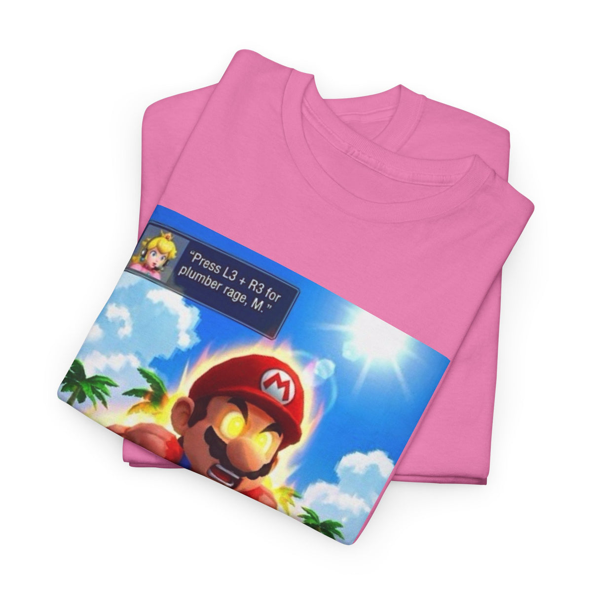 Mario Unleashes Plumber Rage Power