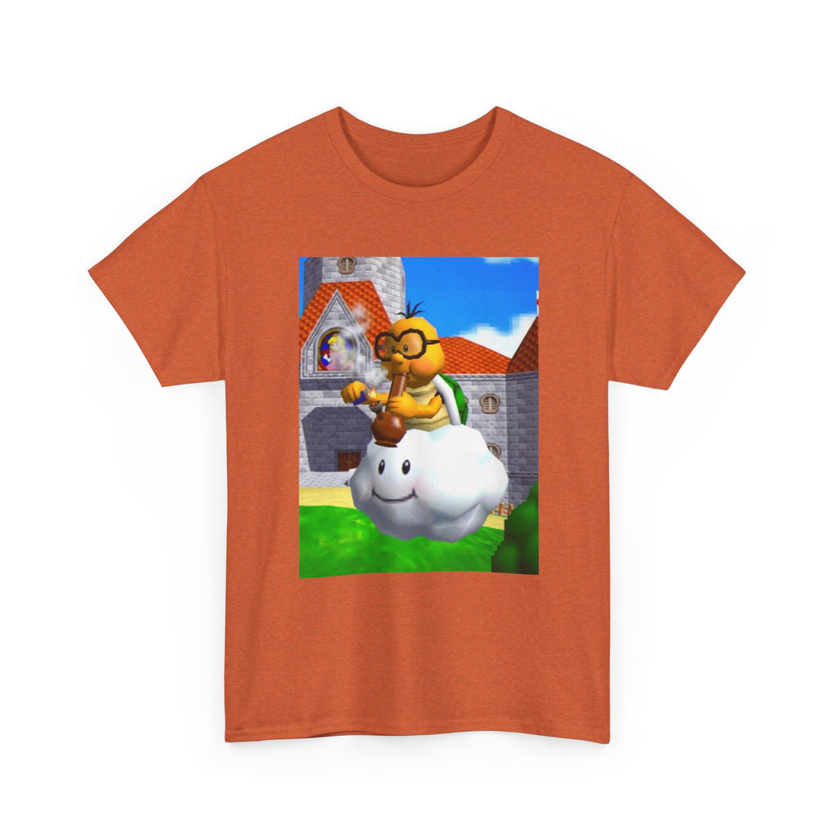 Lakitu Chilling On Cloud Smoking Tee