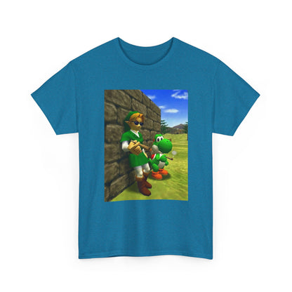 Link and Yoshi Chillin' With Blunts
