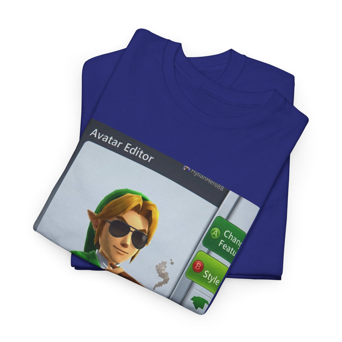 Hylian Hero Smoking A Stogie Tee