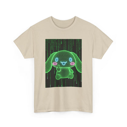 Wireframe Bunny Flips The Bird Tee