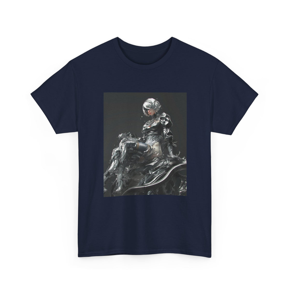 Liquid Chrome Fluidity Tee