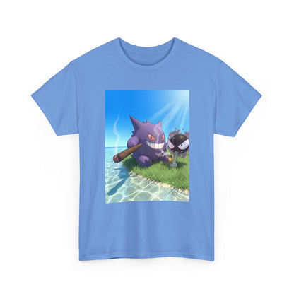 Gengar and Gastly Getting High Beachside