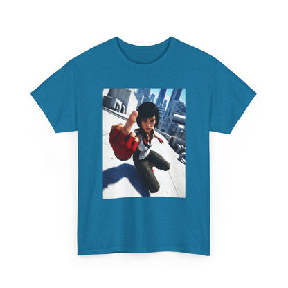 Faith Connors Flipping The Bird Rooftop Tee