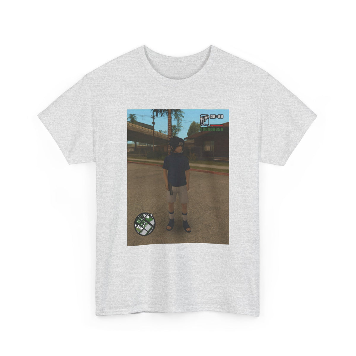 Sasuke Uchiha In San Andreas Street Tee