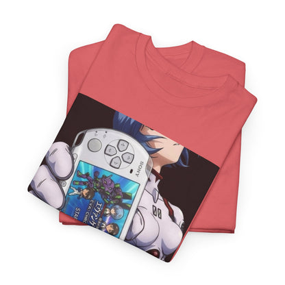 Rei Ayanami Showing Off PSP