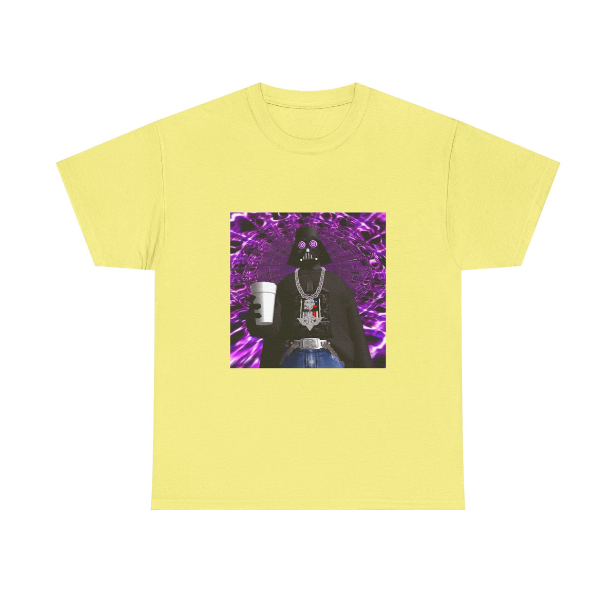 Stoner Vader Sipping Purple Drink Tee
