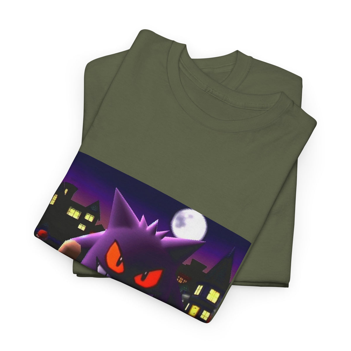 Gengar Lurking Under Moonlight Tee