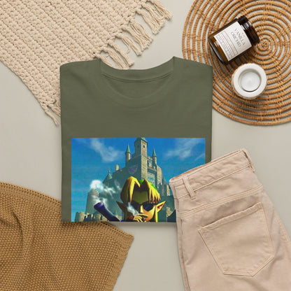 Link Smoking Deku Stick In Hyrule