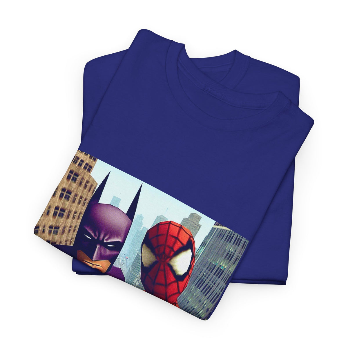 Batman Smoking, Spidey With Stacks Tee
