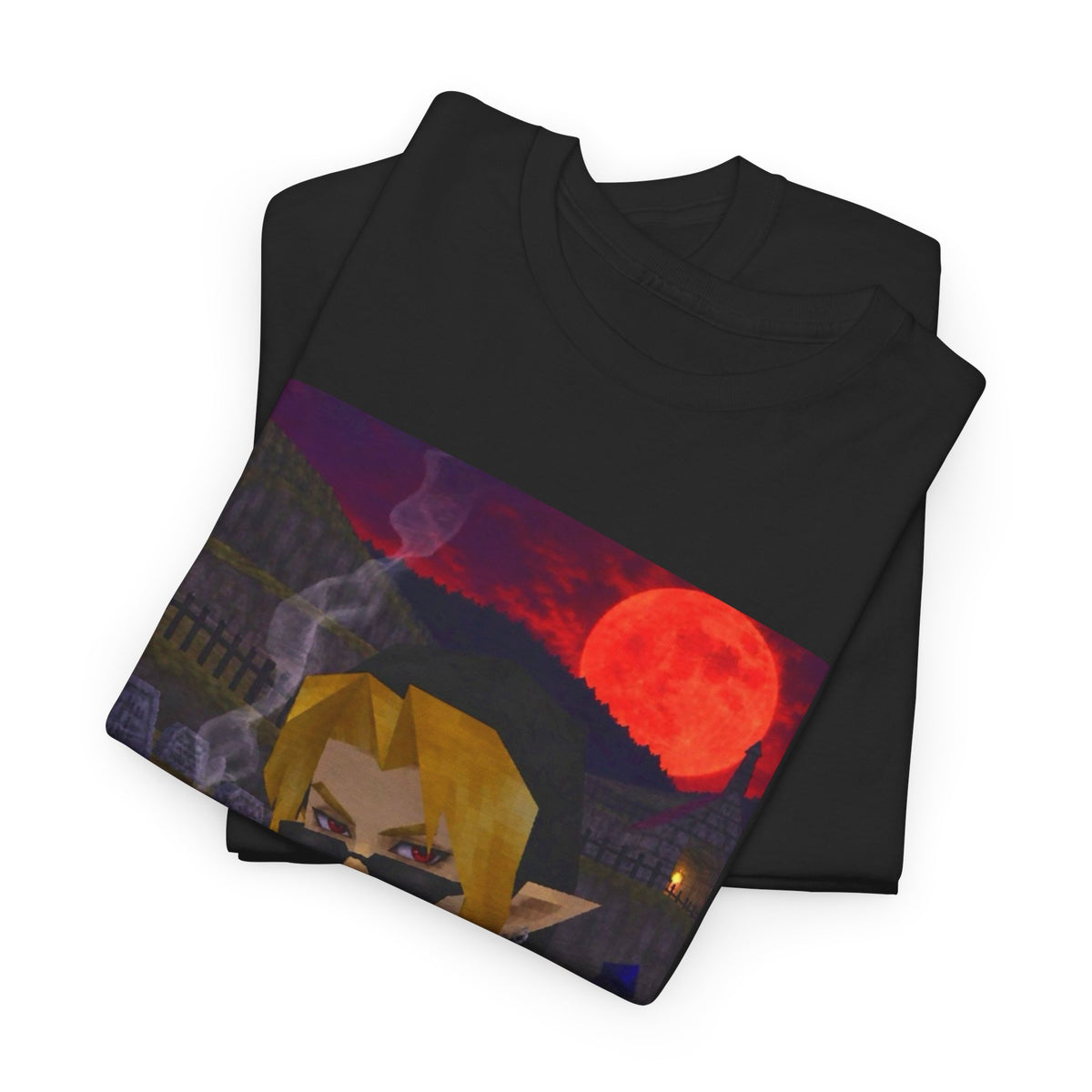 Mystic Green Canvas Graphic Tee
