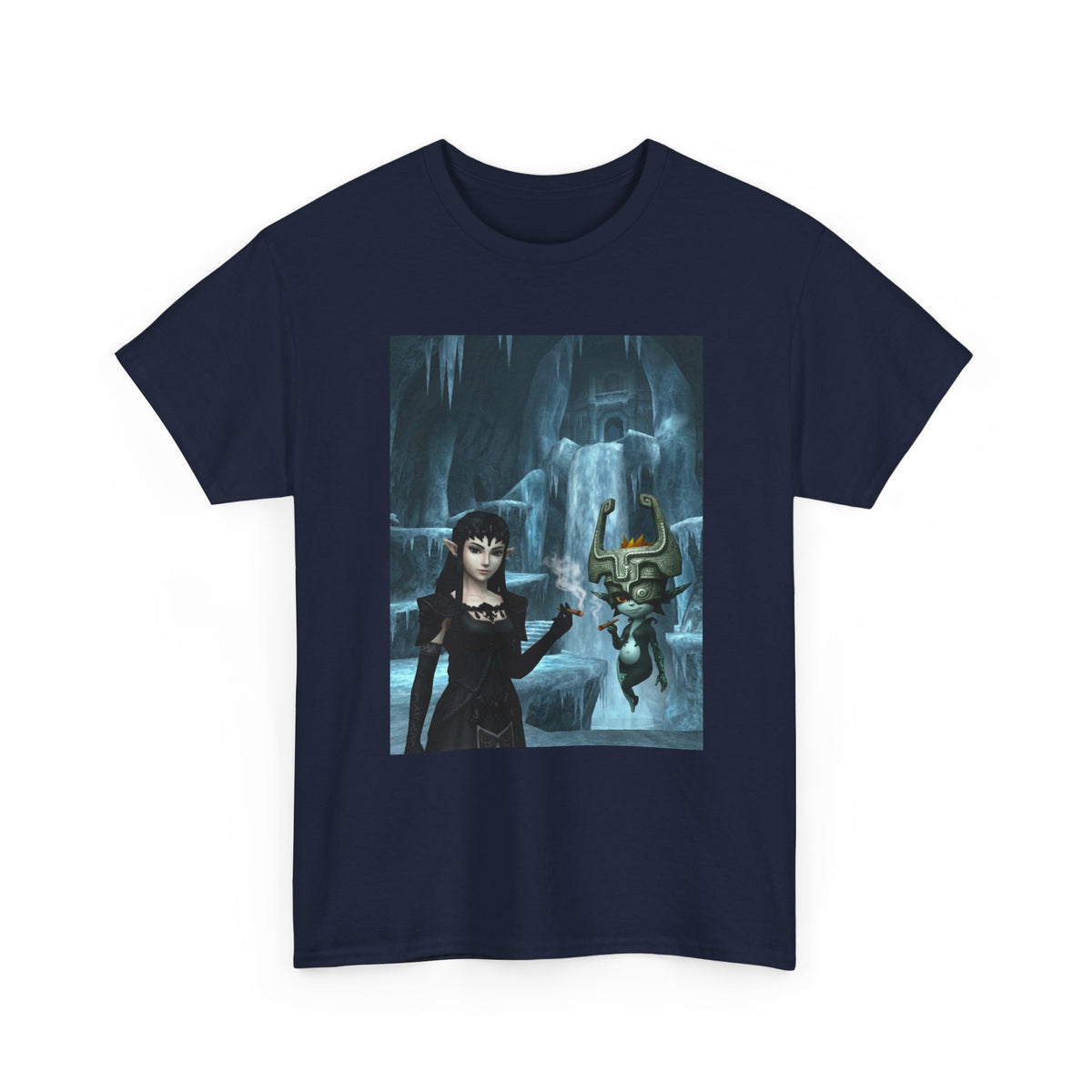 Zant, Midna Smoking Blunts In Ice Cave Tee