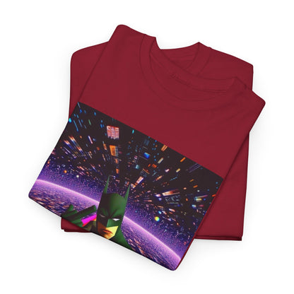 Batman Flips Off Reality On Psychedelic Tee