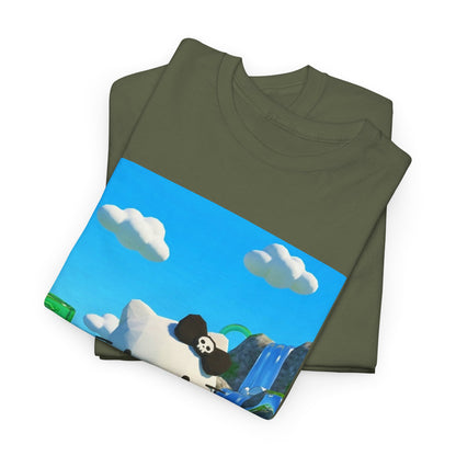 Edgy Kitty Flipping The Bird Tee