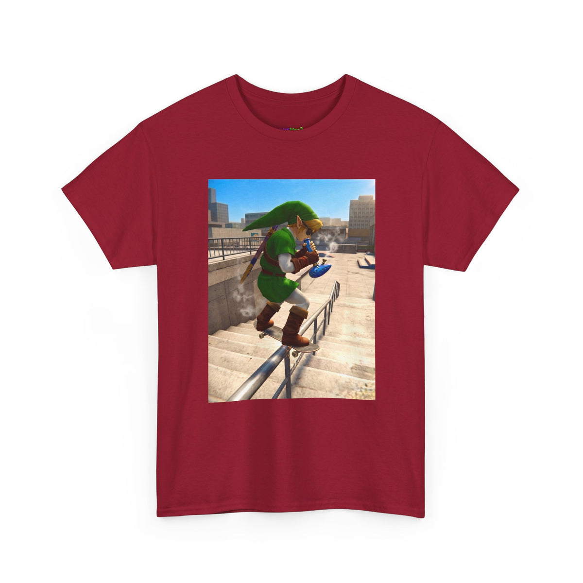 Mystic Green Vibe Graphic Tee