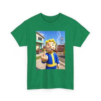 Vault Boy Smoking Blunt In Nuketown