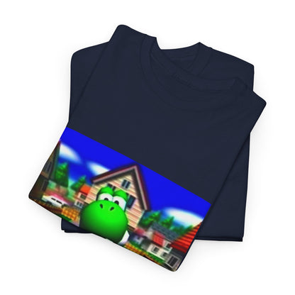 Yoshi Giving The Finger In Neighborhood Tee