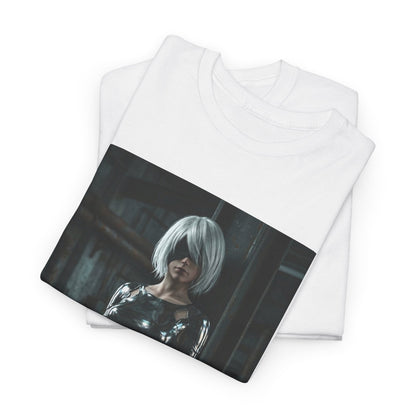 Chrome 2B Leaning In Industrial Scene