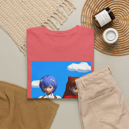 Rei And Asuka Gaming On PSPs Tee