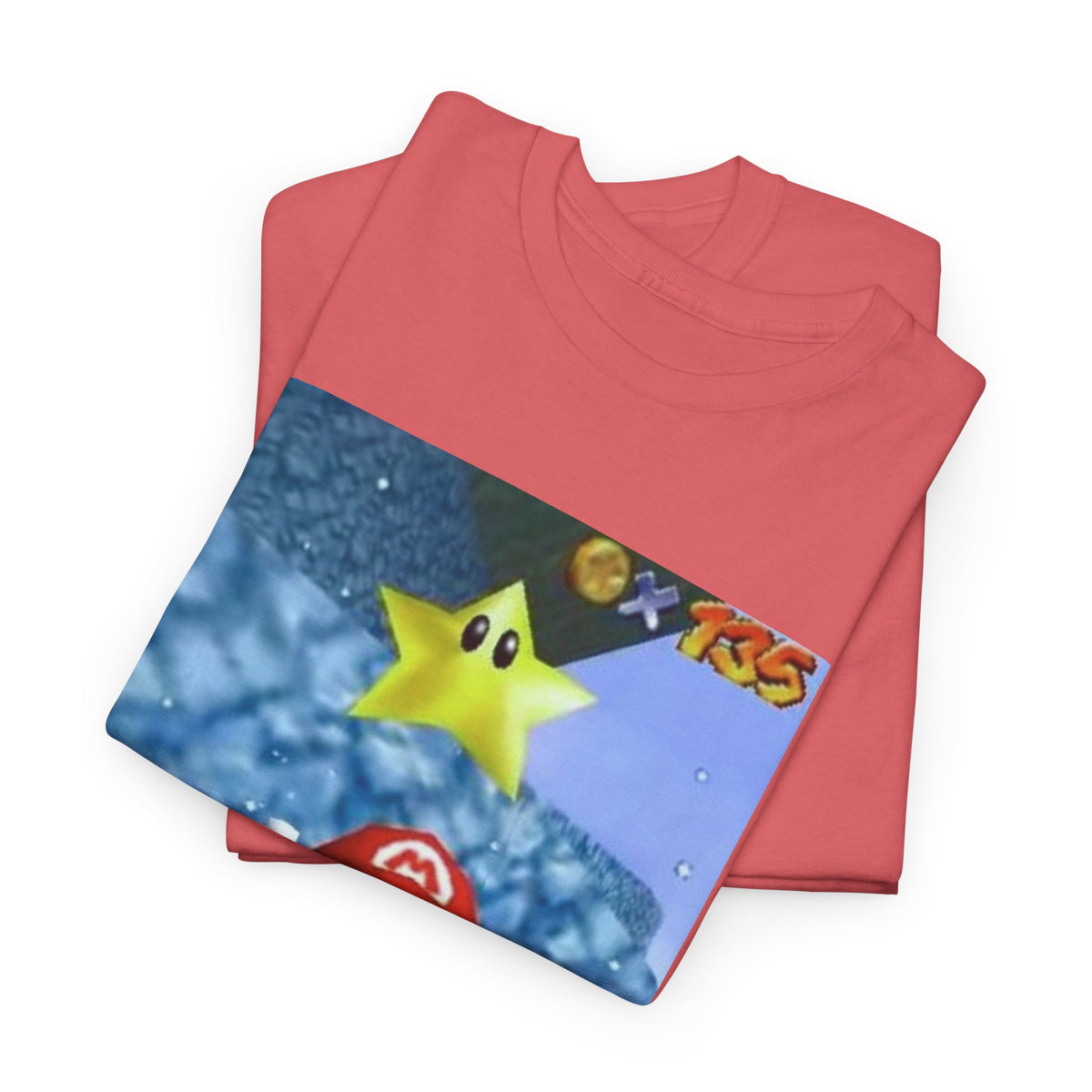 Mario Flips The Bird In Icy World Tee