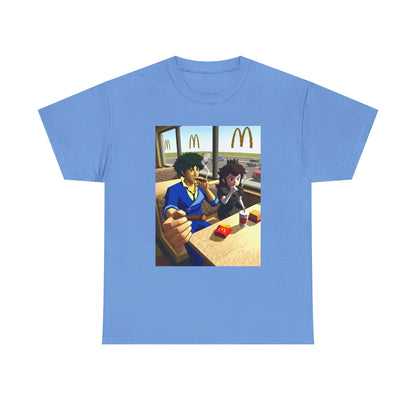 Spike Spiegel And Bowser Jr. Smoking Tee