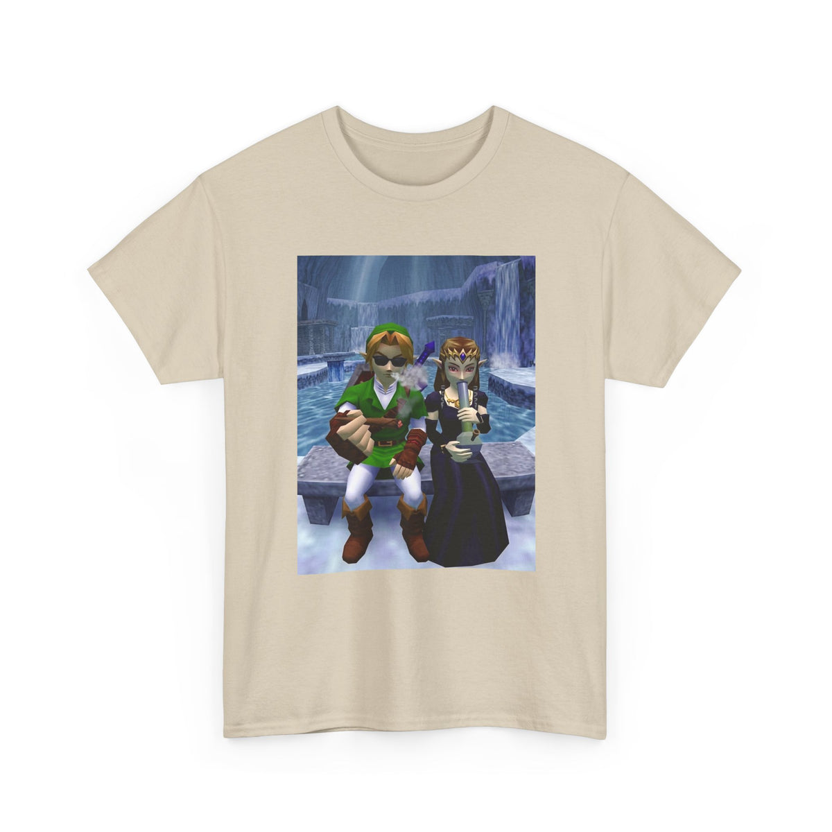 Hyrule Heroes Chilling In Ice Cavern