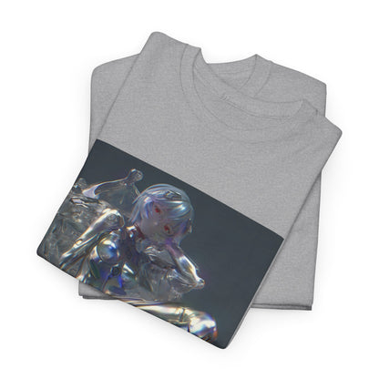 Liquid Chrome Flowing Tee