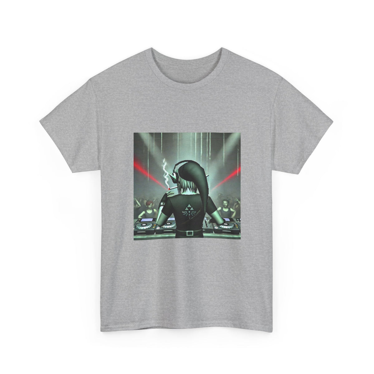 DJ Dark Link Spinning Turntables Tee